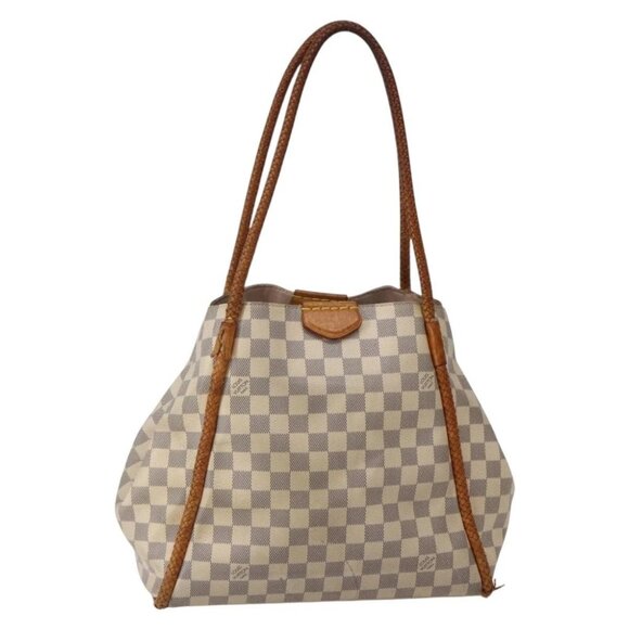 LOUIS VUITTON Damier Azur Propriano Tote Bag N44027 LV Auth 144070 - Picture 2 of 16